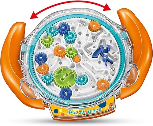 Juegos de rompecabezas de laberinto para niños de 4 a 8 años, juguetes de laberinto de gravedad 3D para 3, 4, 5, 6, 7, 8, 9, 10, 11, 12 años,
