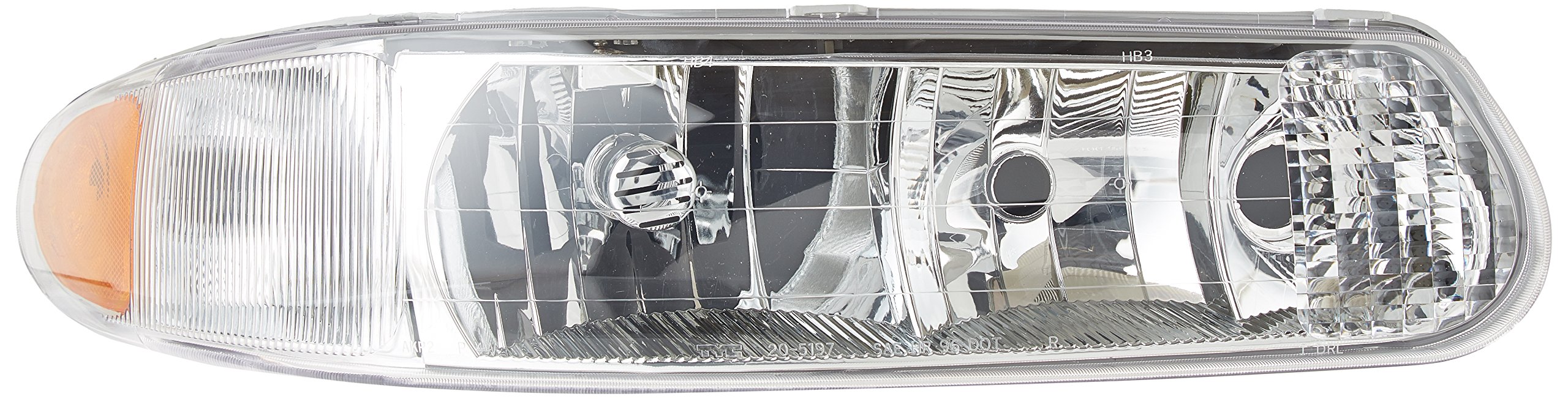 TYC Right Headlight Assembly Compatible with 1997-2004 Buick Regal