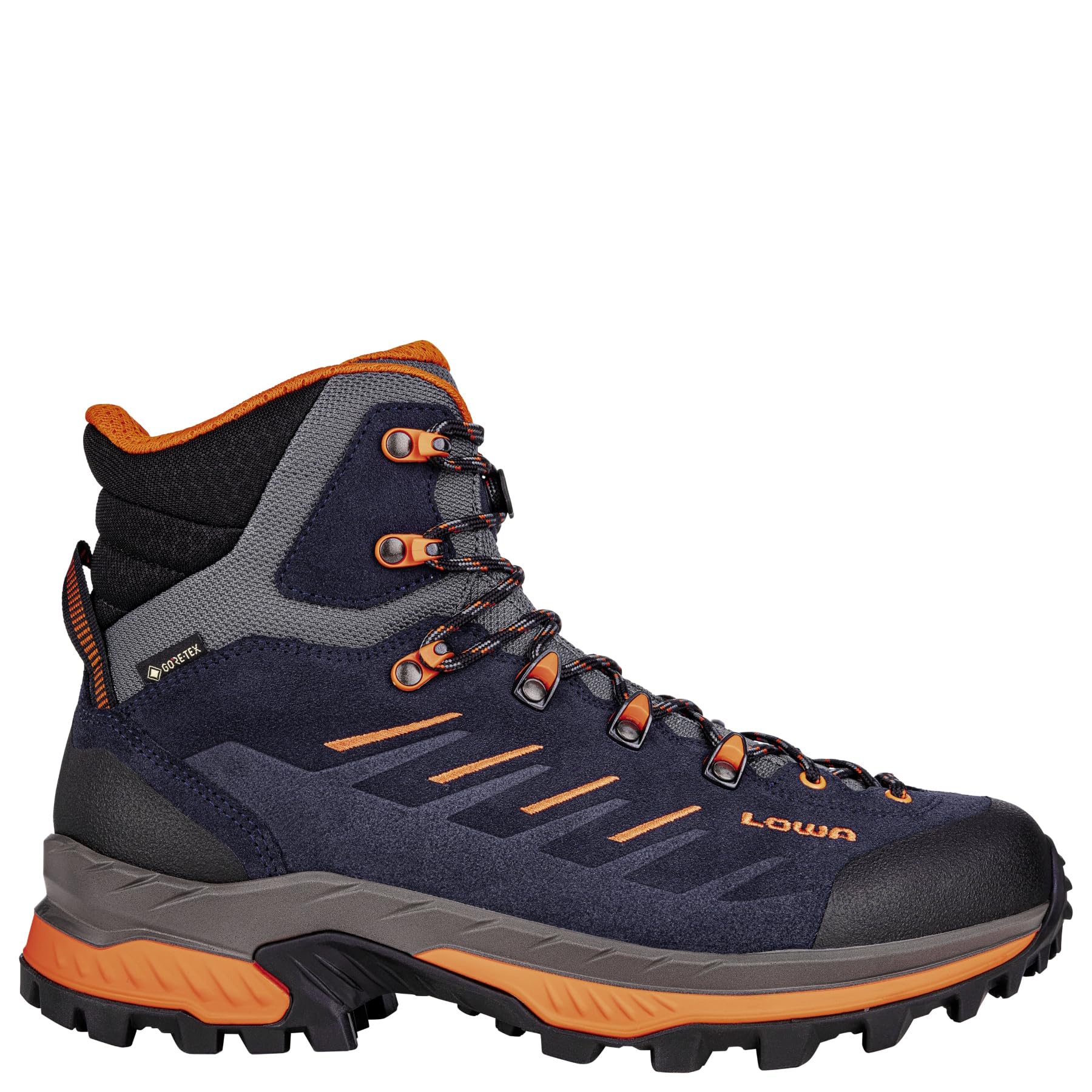 Lowa RANDIR GTX MID Navy/Flame – EU 45 (US 10,5), normale Breite, Männer