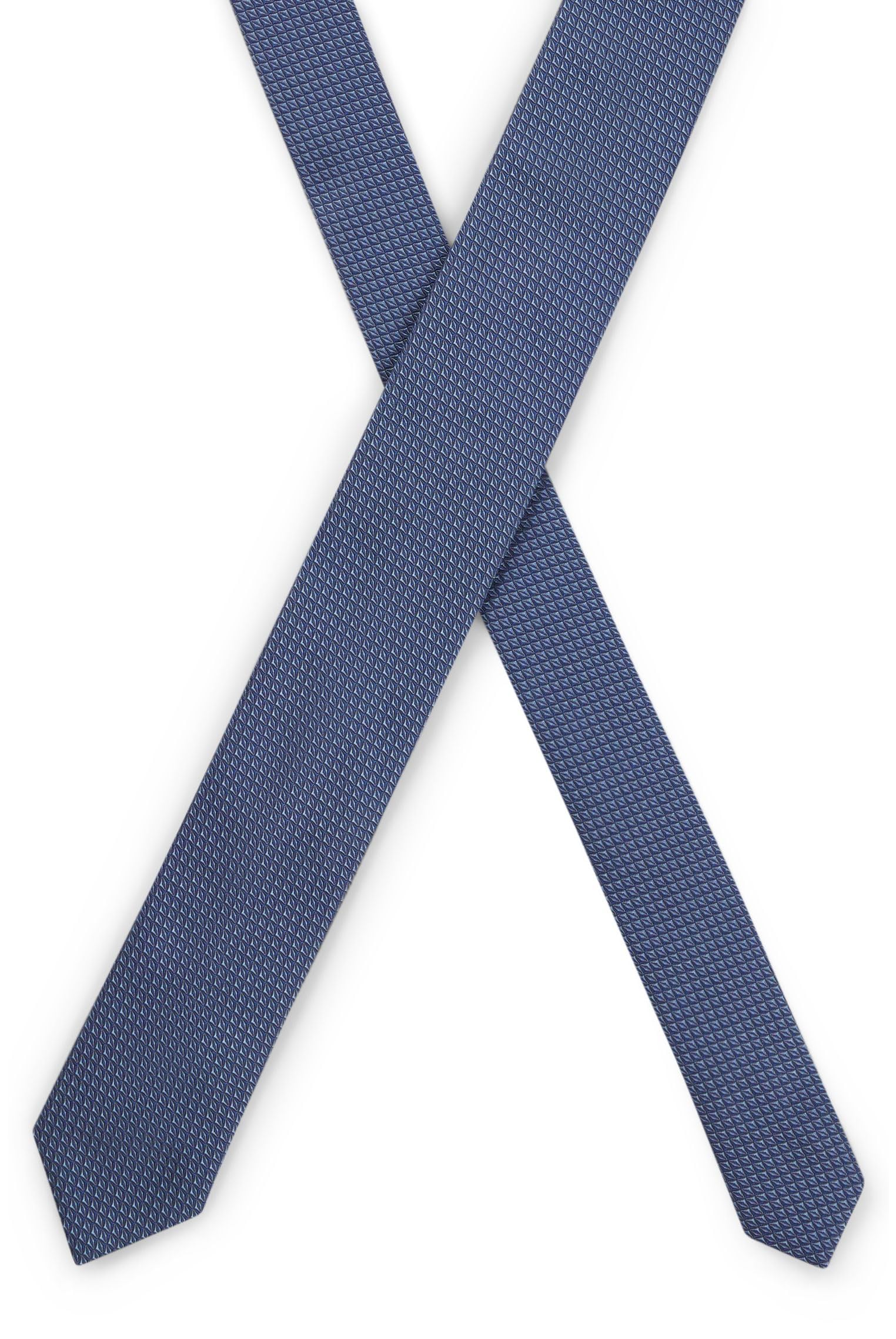 HUGO Seidenkrawatte Mit Jacquard-muster