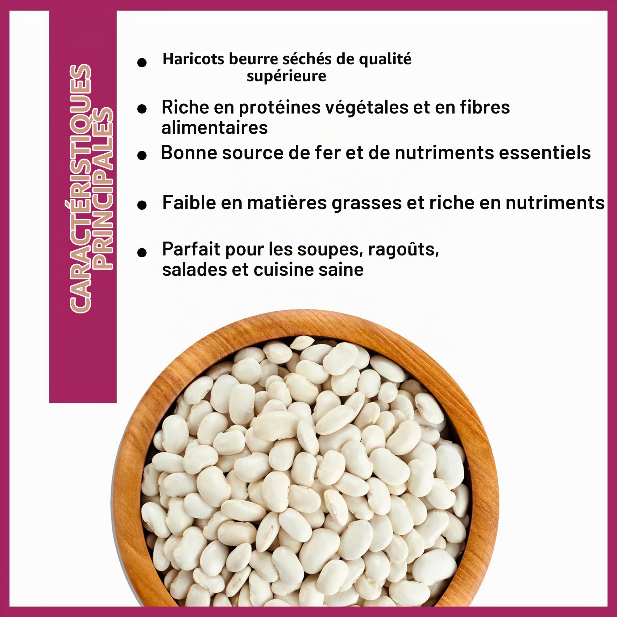 Haricots de Lima - 1,5 kg