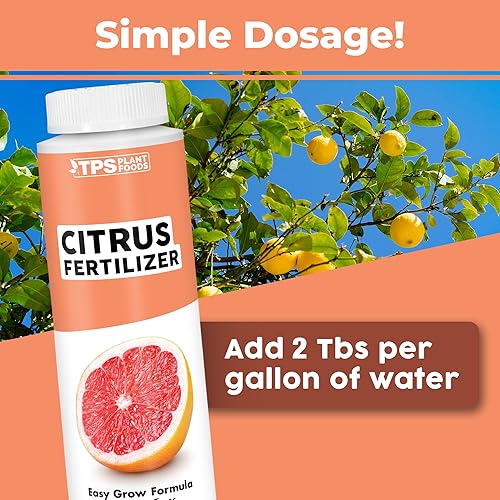 Miniatura 3 de Fertilizante de cítricos para todos los cítricos y árboles frutales, alimento líquido para plantas, 8 oz (8.5 fl oz)