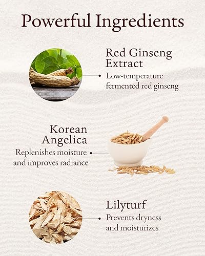 Miniatura 3 de Sooryehan Boyun - Set de regalo coreano de lujo para el cuidado de la piel (5.24 onzas líquidas), tónico de ginseng rojo, emulsión, espuma