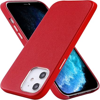 Amazon Co Jp Visoul Iphone12mini レザー ケース アイフォン12ミニケース 本革 全面保護 5 4インチ 伝統工芸 手作り 軽量 携帯ケース スマホケース 携帯カバー 全面保護 シンプル ワイヤレス充電対応 Iphone 12mini対応 5 4インチ レッド 家電 カメラ