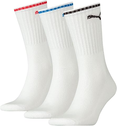 PUMA Crew Sock Calcetines Unisex adulto (Pack de 3)