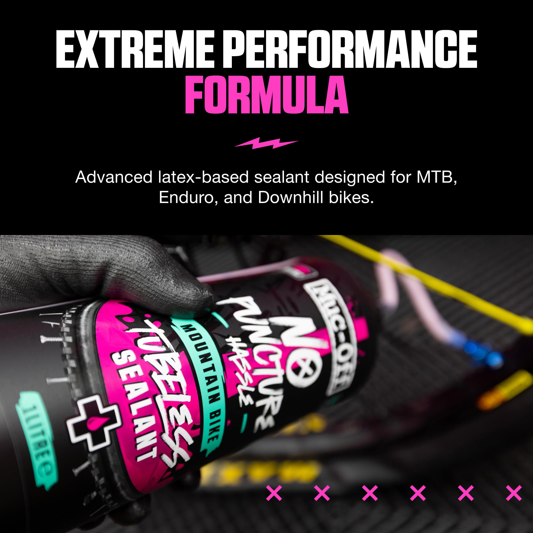 MUC-OFF Nowoczesny Bote muc-off liquido sellante bio 1 litro dla profesjonalistów i majsterkowiczów do codziennego użytku wysoka trwałość