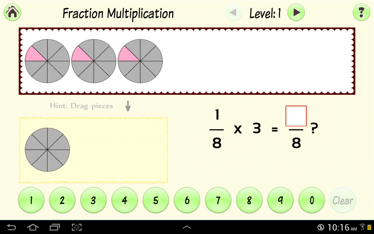 Simply Fractions 3, Learn Math - App on Amazon Appstore