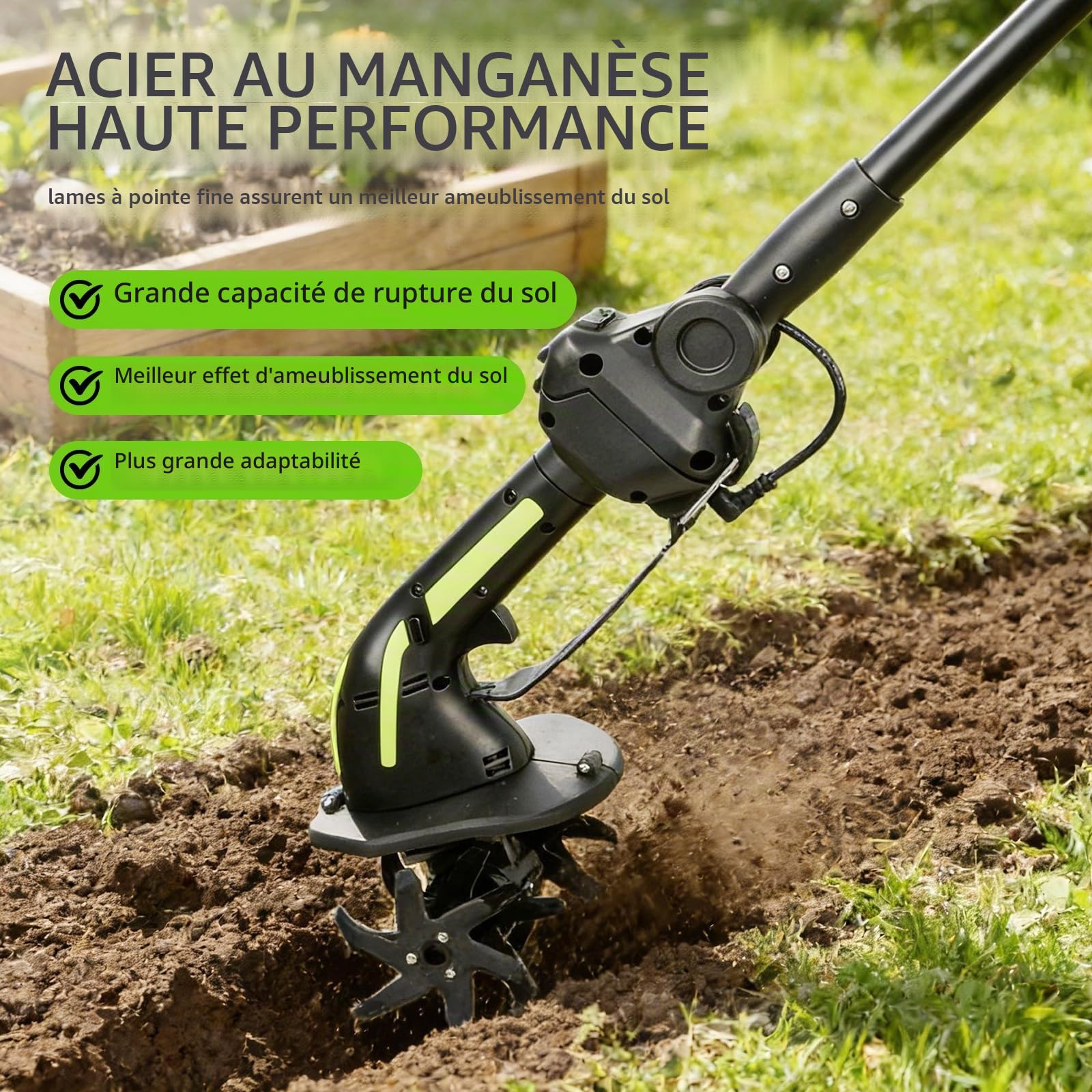 Motobineuse électrique Compatible avec Makita 21V