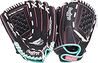 Vista 7 de Rawlings Serie Sure Catch - Guante de sóftbol juvenil Tamaños 10" - 12.5" Múltiples estilos