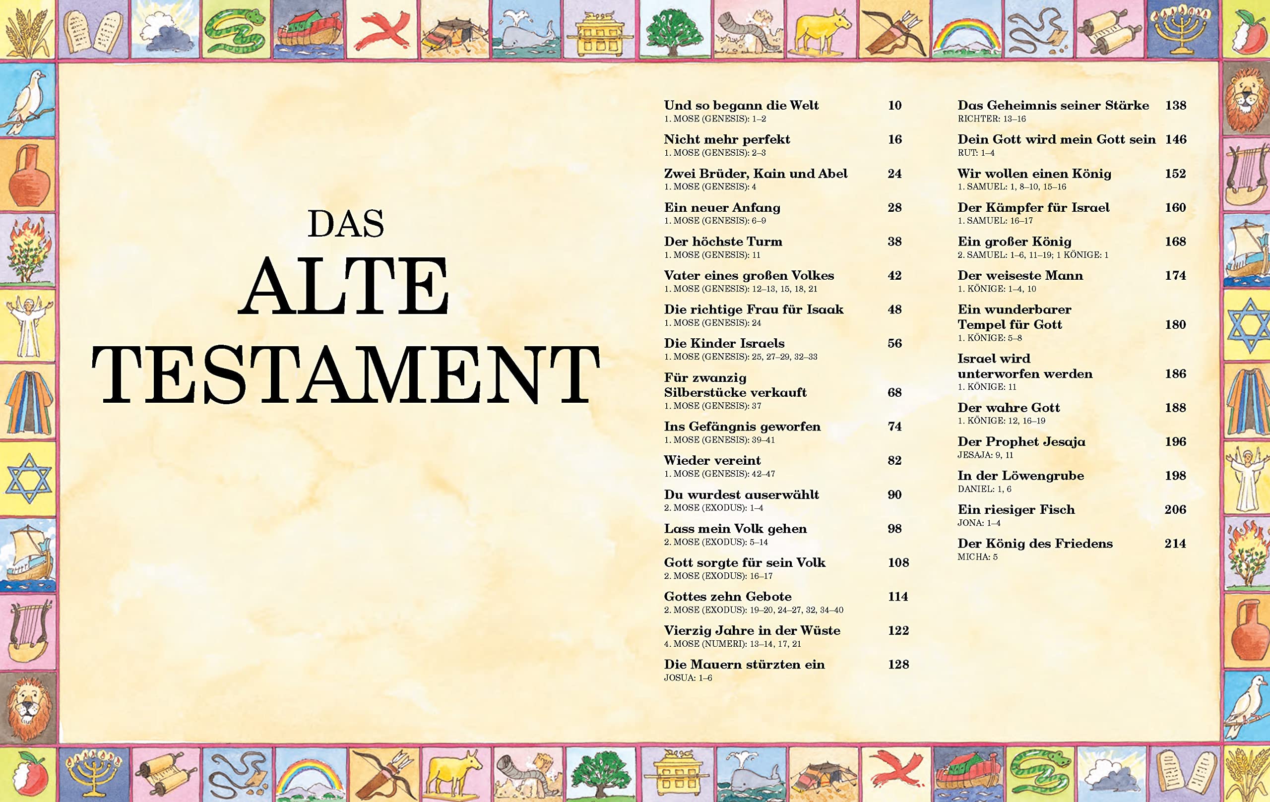 Meine erste Kinderbibel ab 4 Jahren: Schön illustrierte Bibel für Kinder - Geschenk zur Taufe, Erstkommunion, Kommunion oder Einschulung