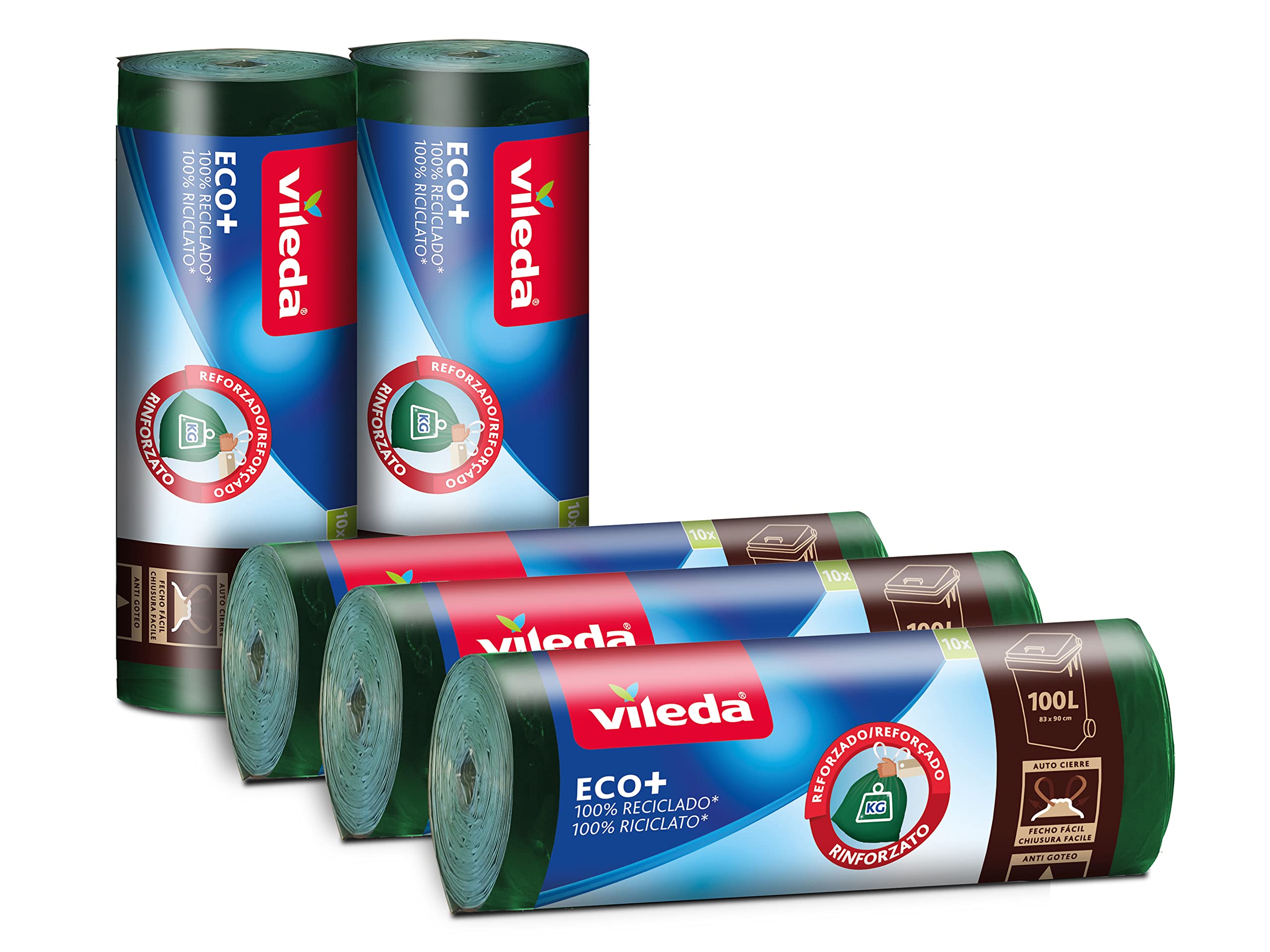 Vileda Sacco della Spazzatura, Verde, Piccolo