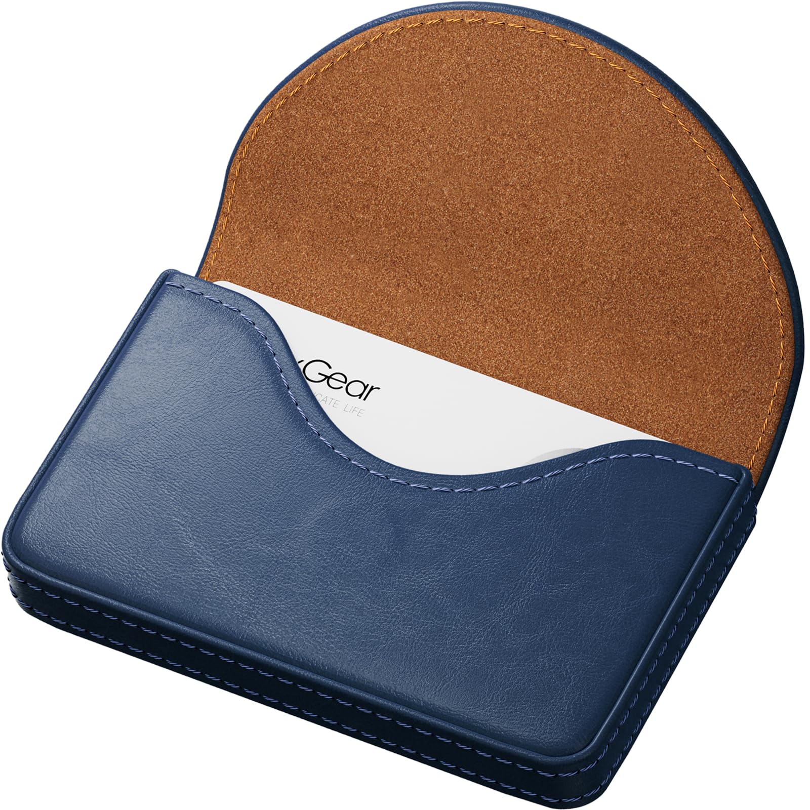 Amazon.com : MaxGear Business Card Holder Case, PU Leather