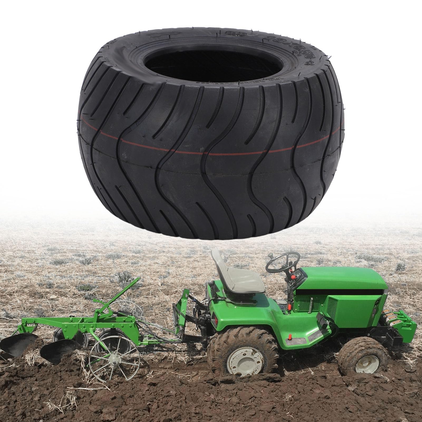 13x6,50 6 Opona Bezdętkowa 13x6,5 6 Opona Zapasowa do Wózka Gokartowego ATV UTV Kosiarka z warstwą odporną na Przebicie Zwiększona przyczepność
