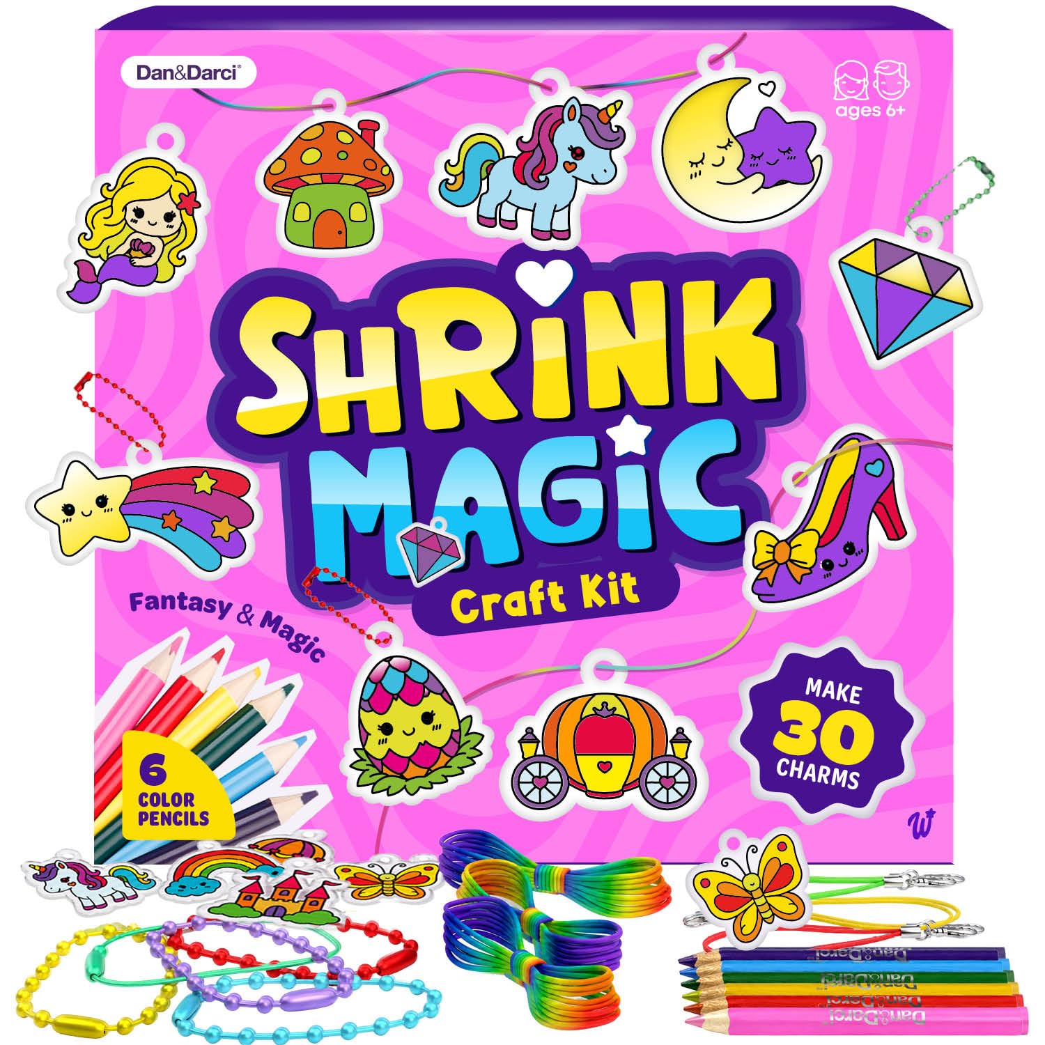 Fantasy Shrinky Craft Kit