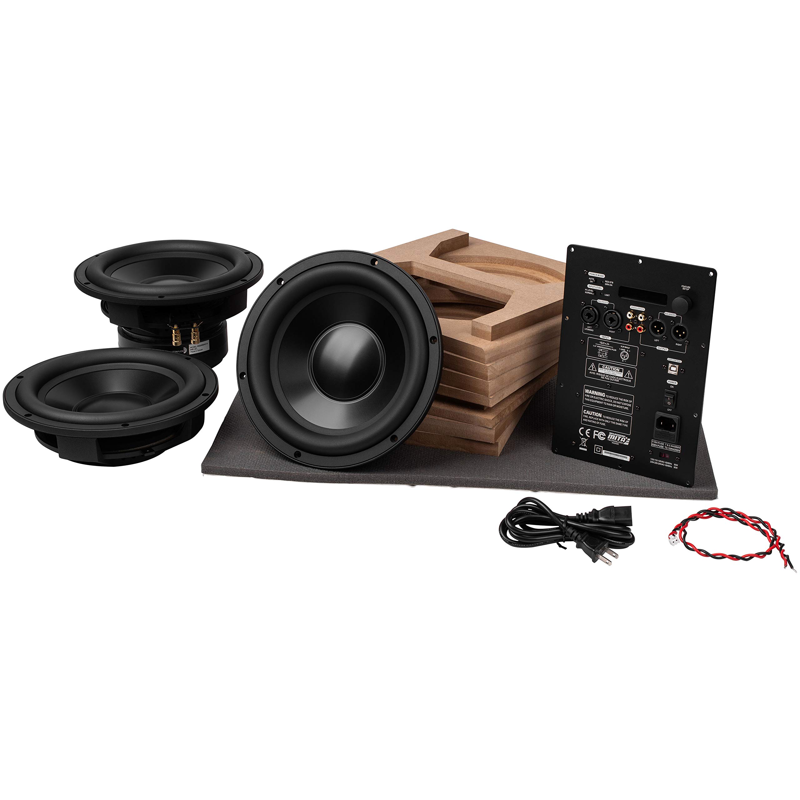 Buy Parts Express Powered Dayton Audio 10" with Dual Passive Radiators