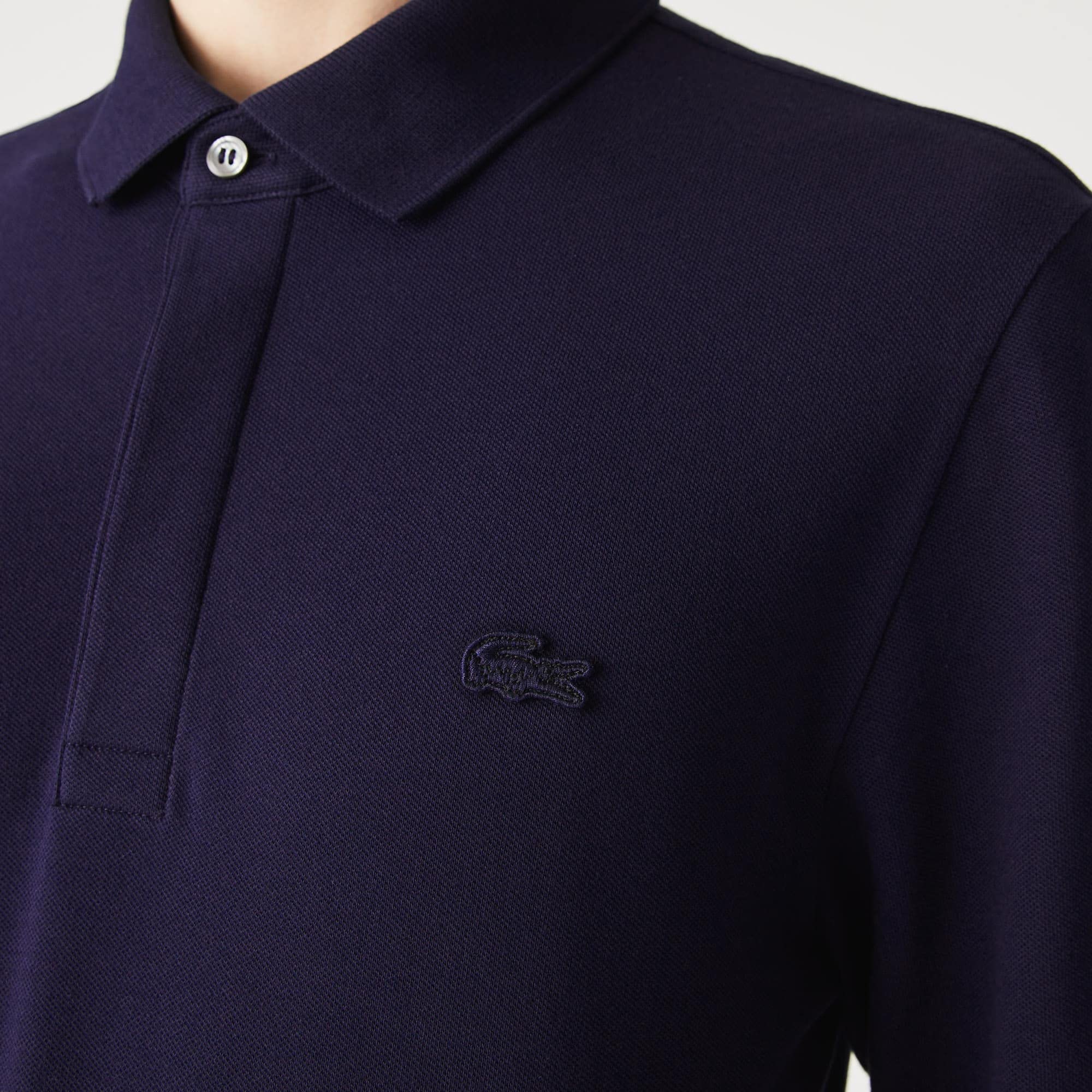 Lacoste Polo Paris Manica Lunga Polo Uomo (Pacco da 1)