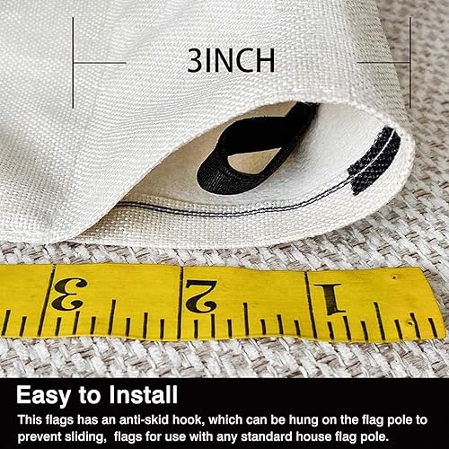 Miniatura 6 de Bandera de jardín del mes de la historia negra, banderas de arpillera de doble cara, 28 x 40 pulgadas, decoración de bandera de patio para