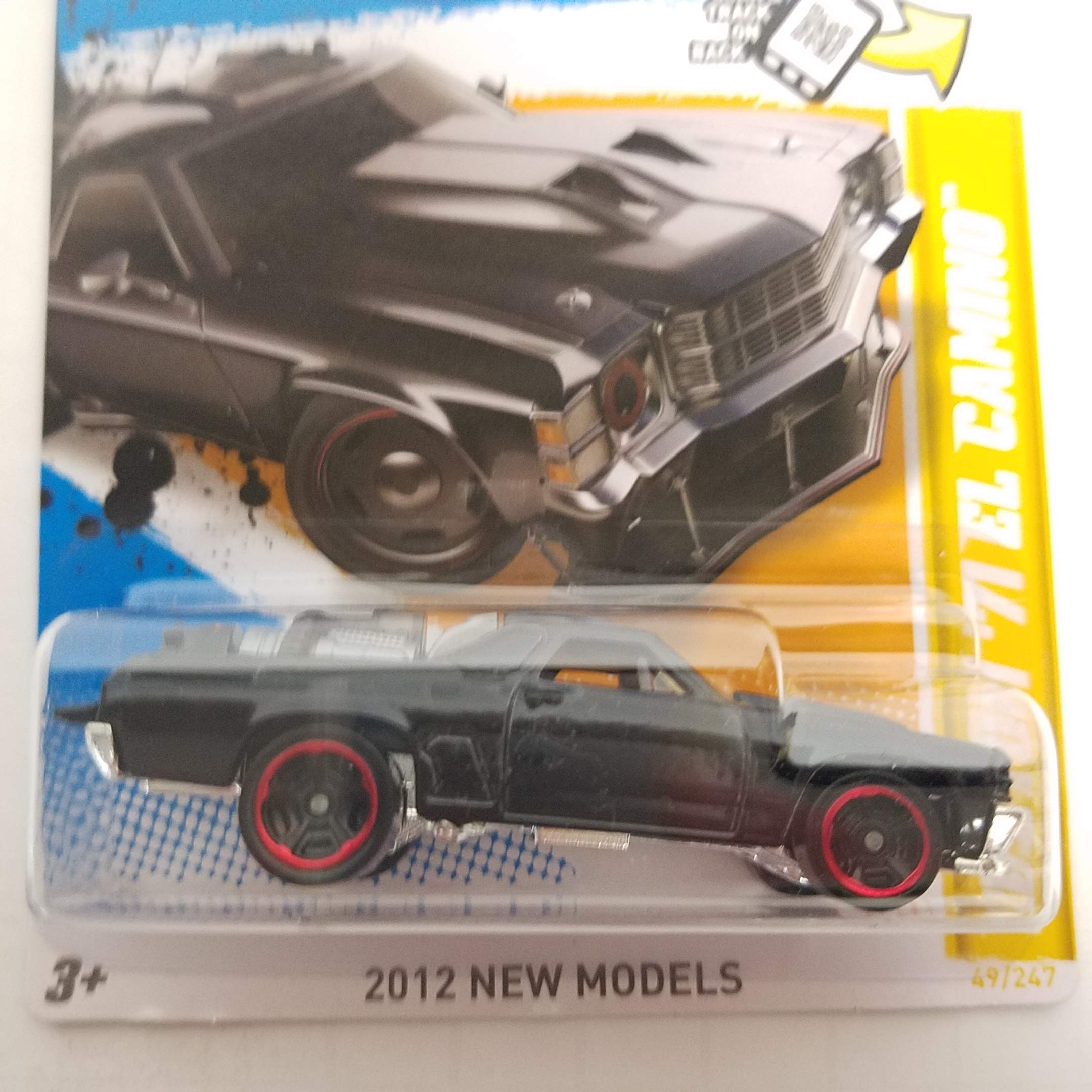 Custom '71 El Camino 2012 New Models Hot Wheels 1/64 Scale diecast