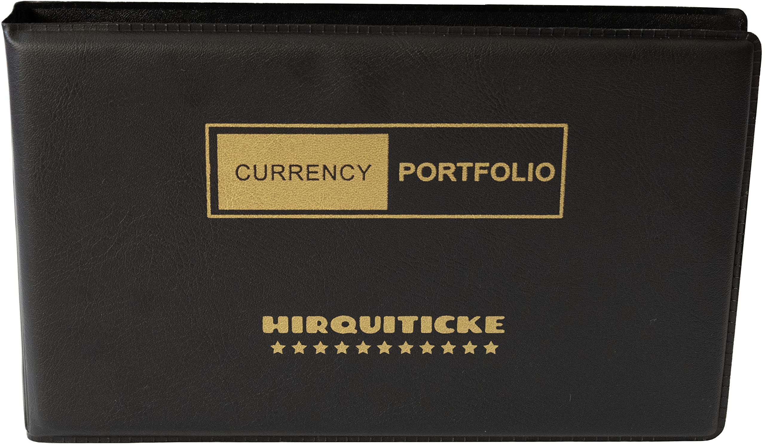 40 Pockets Currency Collection Album for Regular and Rare Dollar Bills – Banknote Cash Money Collector Saving Portfolio - Binders Holder with Clear Plastic Sleeves