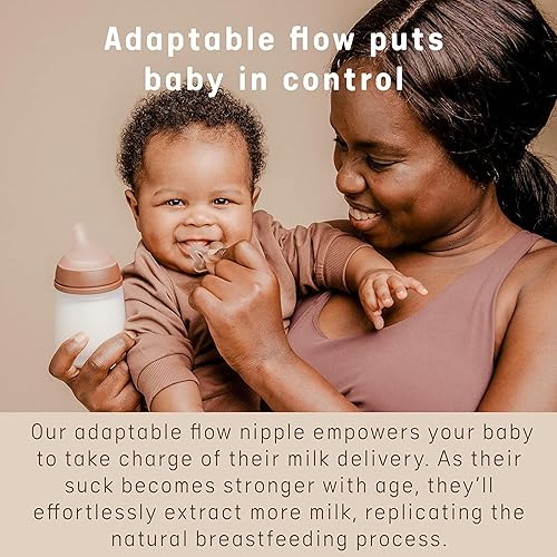 Miniatura 3 de Suavinex Zero Zero - Biberón anticólico, marca española de biberones no 1, minimiza el rechazo del biberón y la confusión de los pezones, perfecto