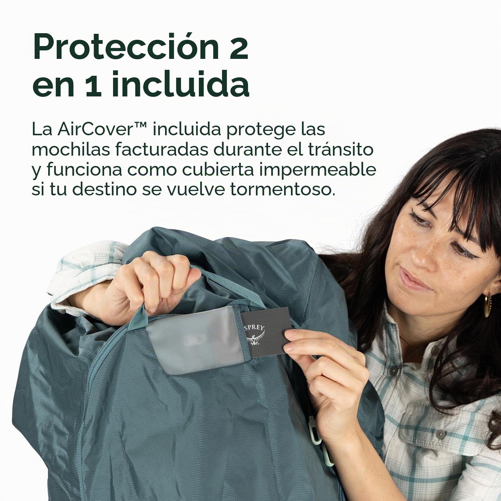 Osprey Fairview Mochila de trekking para mujer, 55L, Black