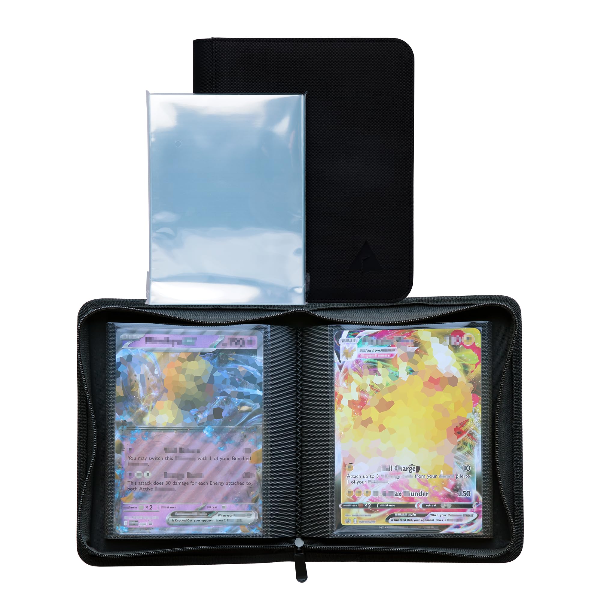 Rieton Jumbo Card Binder L – Holds 100 Jumbo Cards Size L, Side-Loading Album for Oversized Cards (5.4″ × 7.4″)