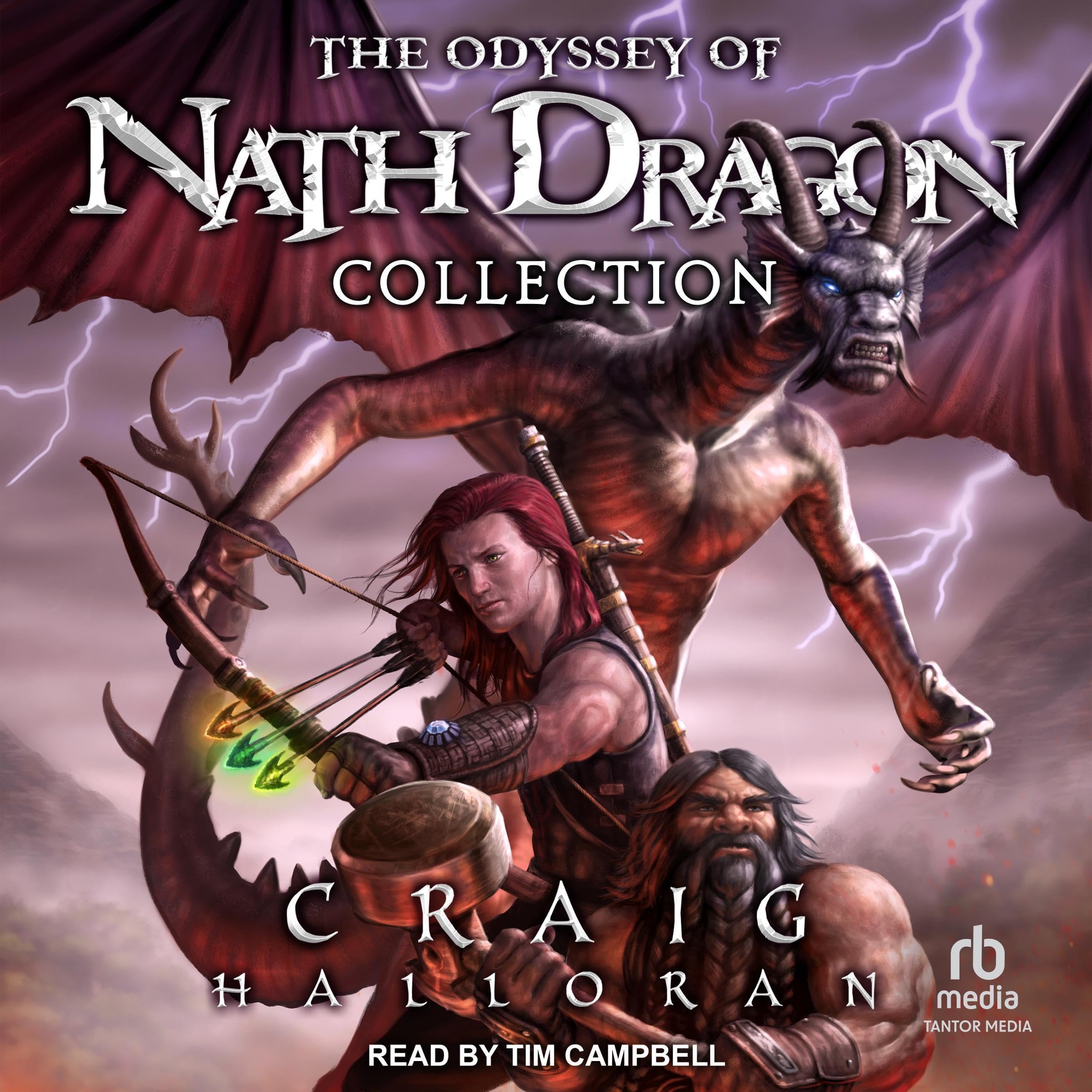 Cover art for The Odyssey of Nath Dragon Collection
