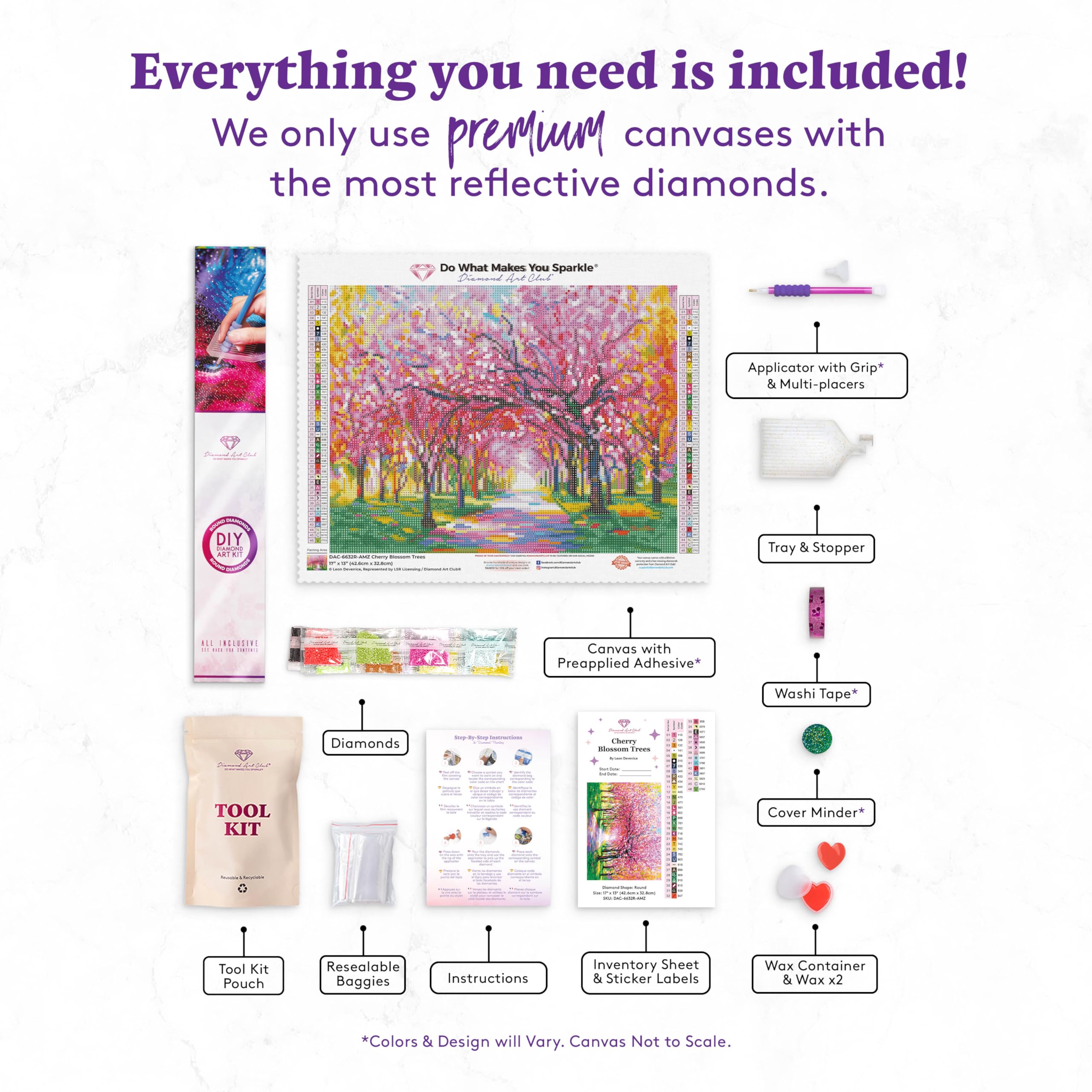 ダイヤモンドアートクラブ Abundant Blossoms Abundant Blossoms – Diamond Art Club