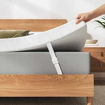 Memory Foam Mattress Topper, 8cm Thickness Mattress Topper Super King Bed with Anti-Slip Breathable Washable Cover, Back Pain Relief, Super King Size 180x200x8cm