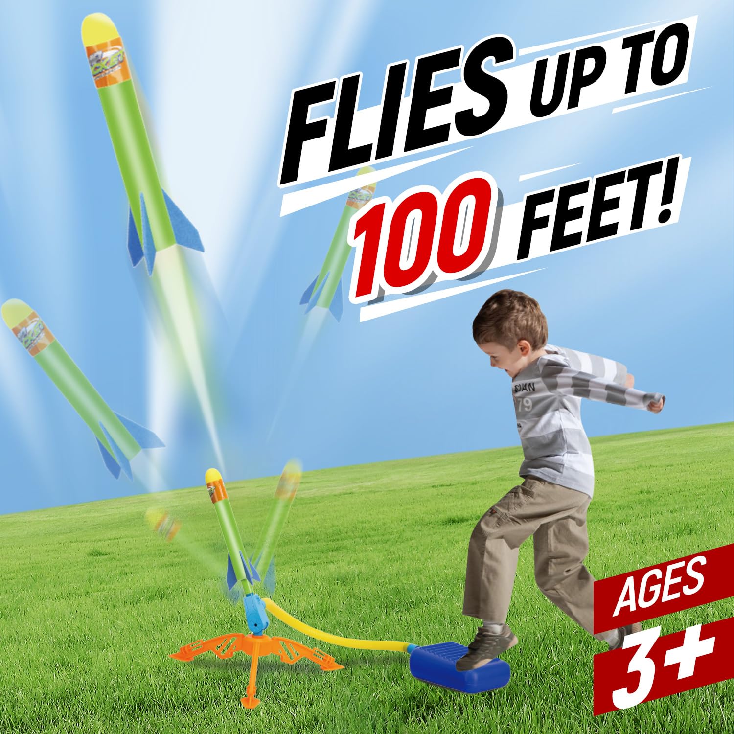 Outdoor Toys For Toddlers 1-3 Powza In Musical Jump Toys, Ring