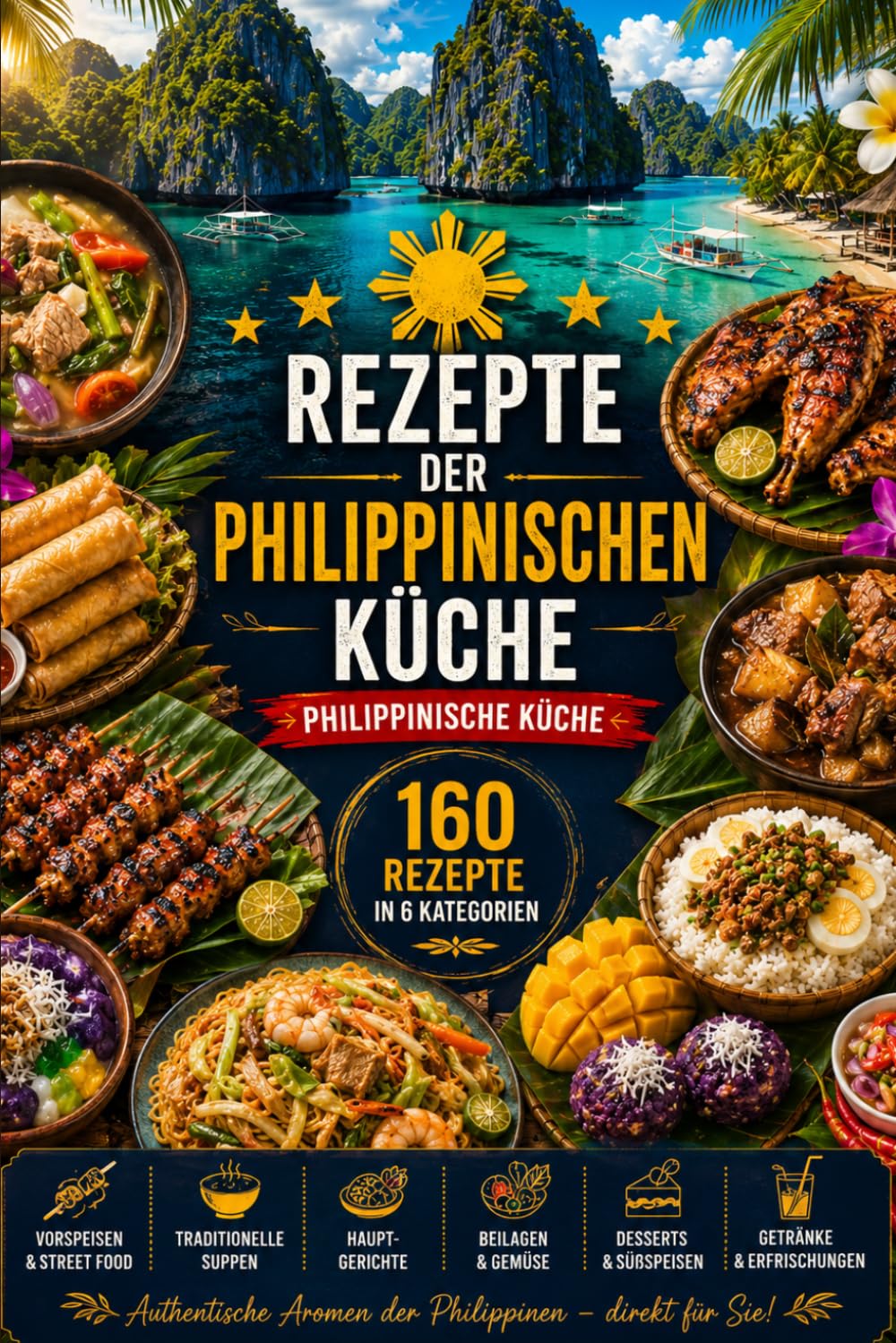 REZEPTE DER PHILIPPINISCHEN KÜCHE: PHILIPPINISCHE KÜCHE - Asiatische Küche- Philippinische Familienrezepte