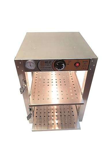 Miniatura 4 de Comercial 110V Encimera Calentador de Alimentos vitrina w/Bandeja de Agua 14x14x20 -- Fabricado en Estados Unidos con servicio y soporte