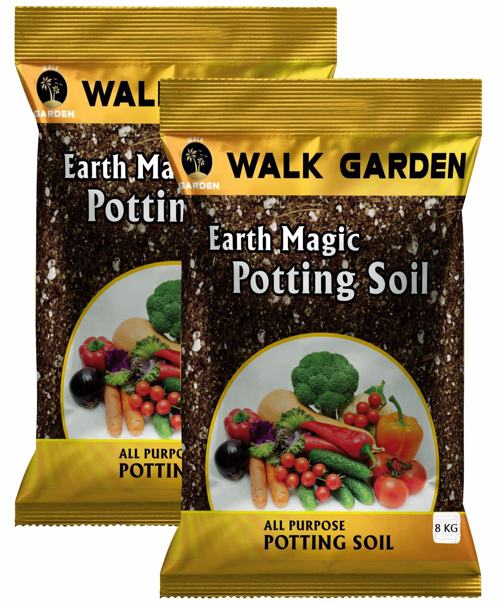 Buy Walk GARDEN10 KG Potting Soil Mix Fertilizer Enriched with