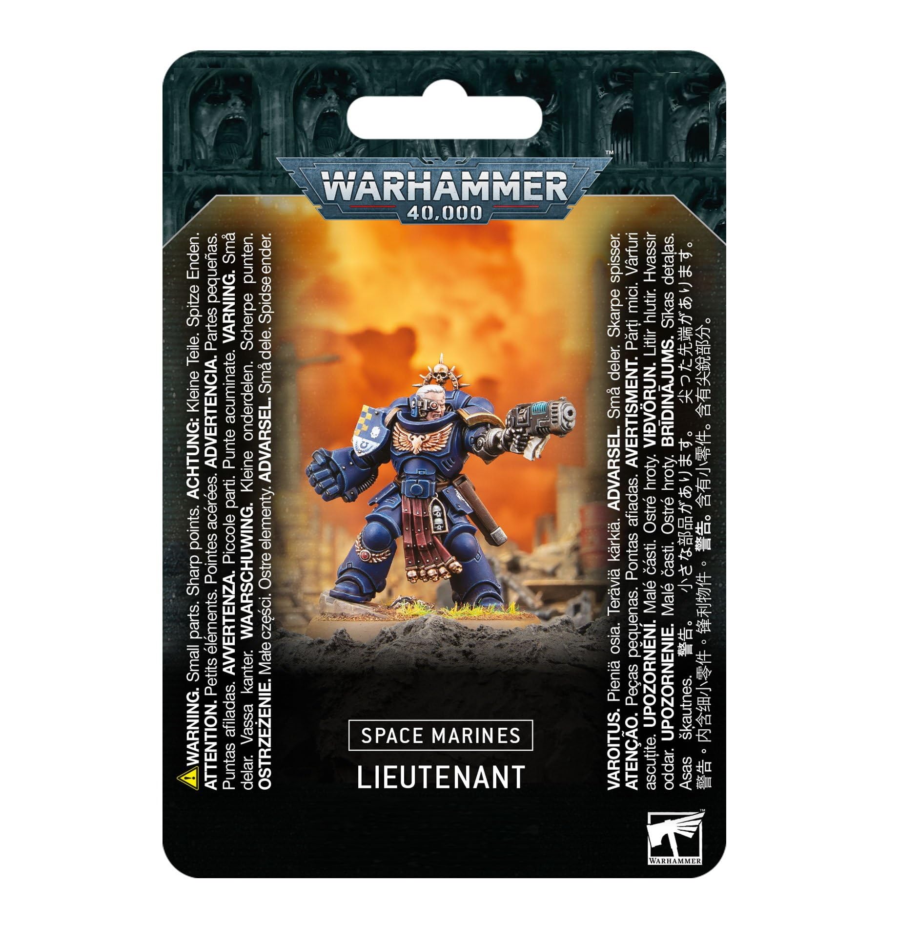Warhammer 40k – Space Marines Primaris Lieutenant, Bleu