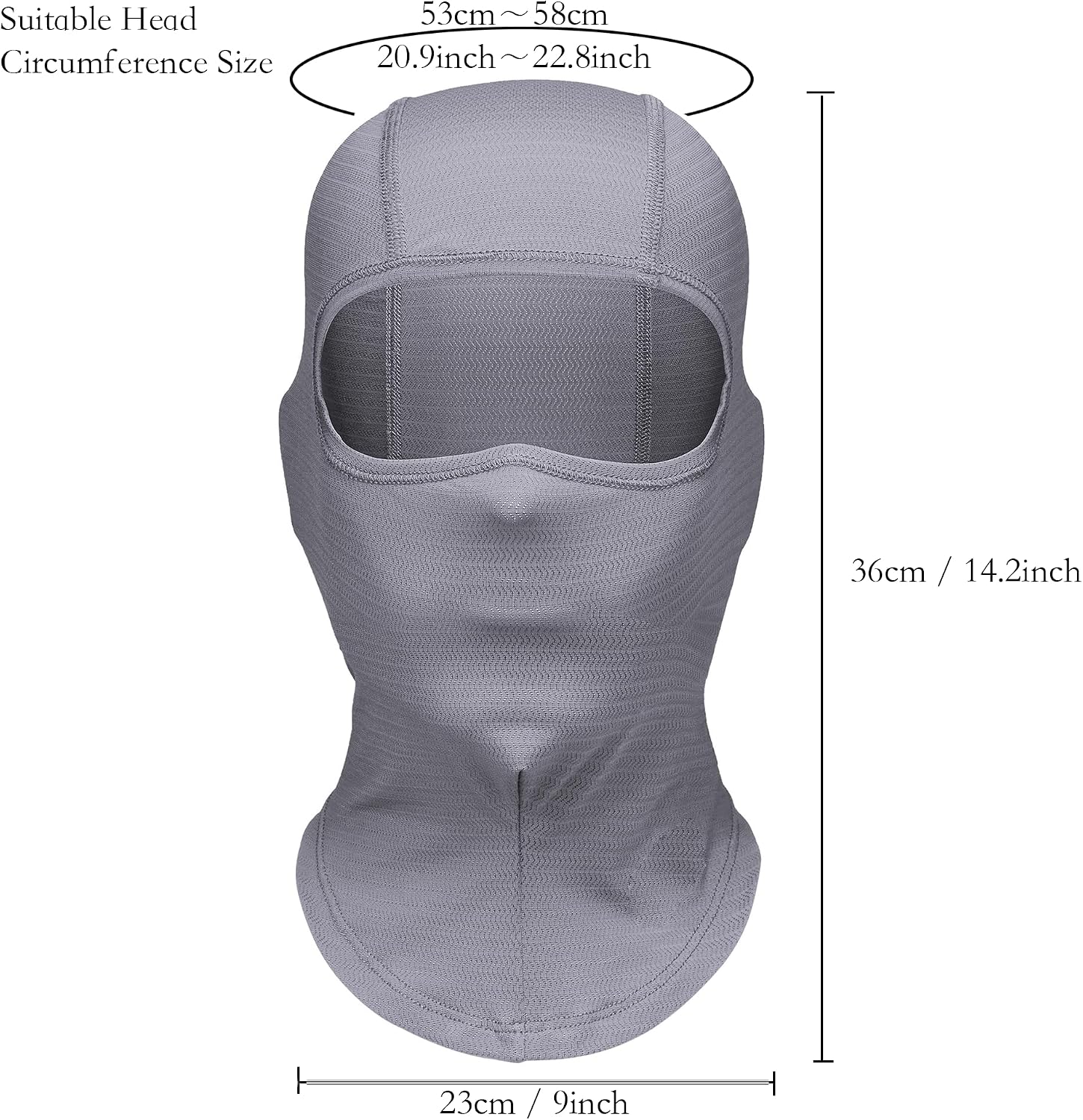 Balaclava Face Mask for Motorcycle Men Women Ultra Thin Breathable