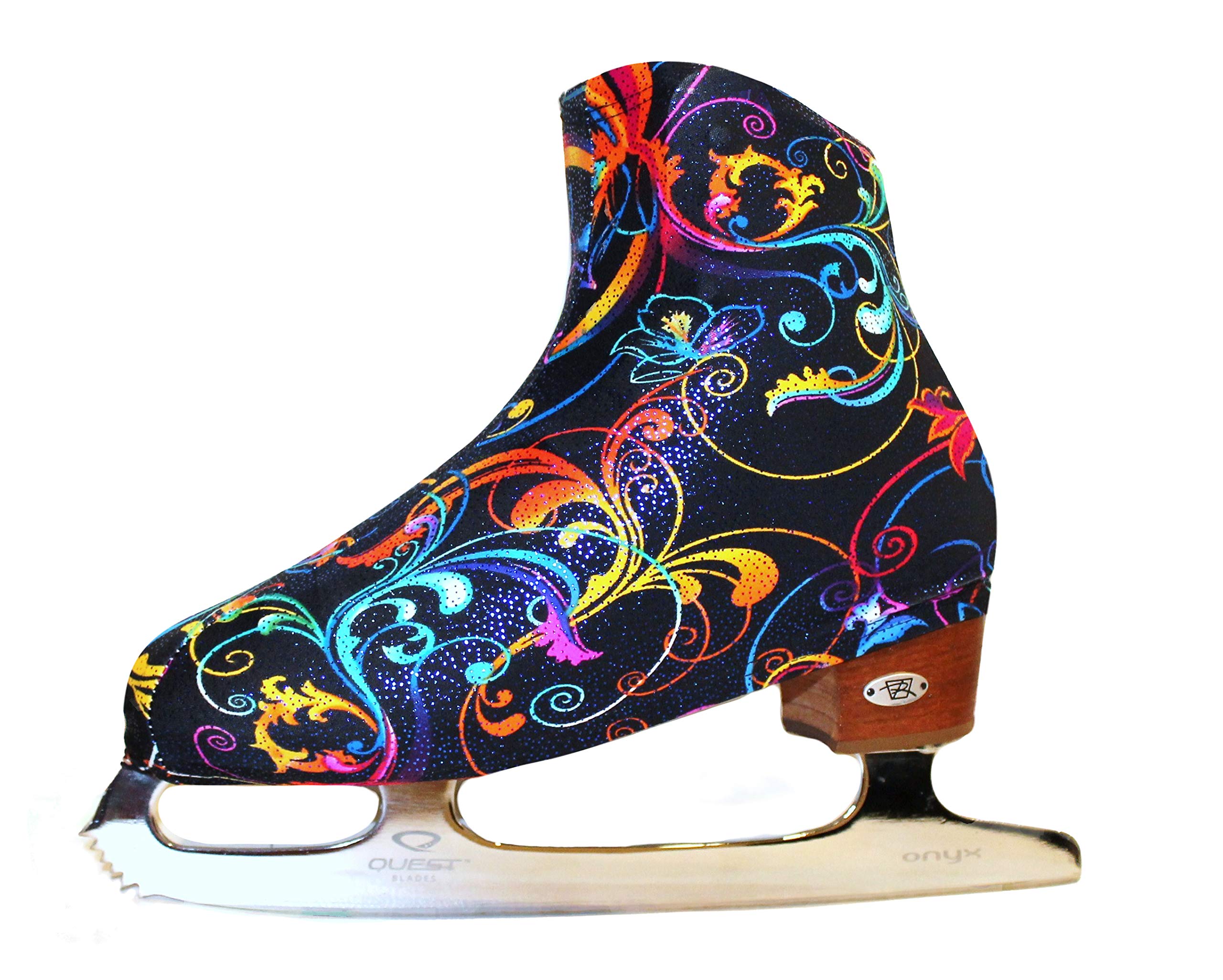 Ice Fire 1 Pair Skate Boot Covers | Durable Boot Protector for Ice/Figure/Roller Skate | Universal Size | Skating Accessory