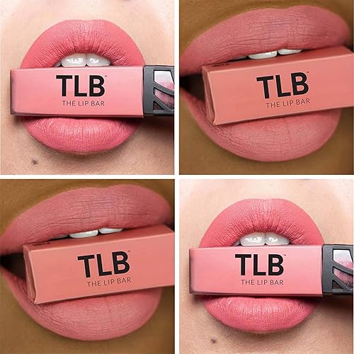 Miniatura 2 de The Lip Bar  Lápiz labial mate líquido vegano  Alto pigmento y larga duración  Como si - rosa claro