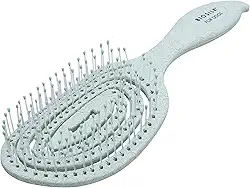 Escova BioSilk for Pets FF12806, para cães, ergonômica, desembaraçadora, Light Blue