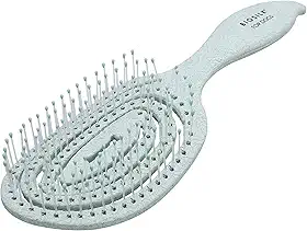 Escova BioSilk for Pets FF12806, para cães, ergonômica, desembaraçadora, Light Blue