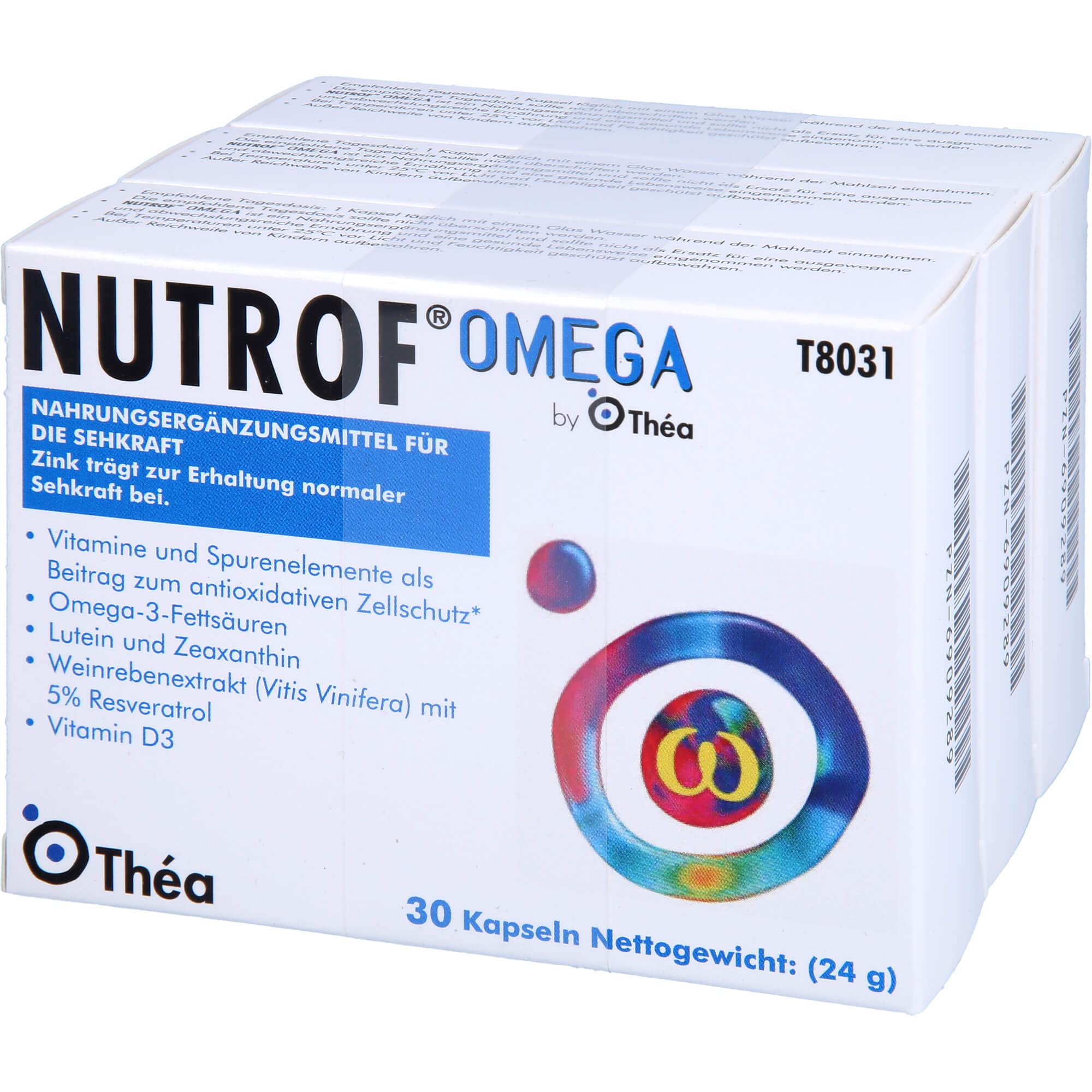 Nutrof Omega Kapseln, 3X30 St
