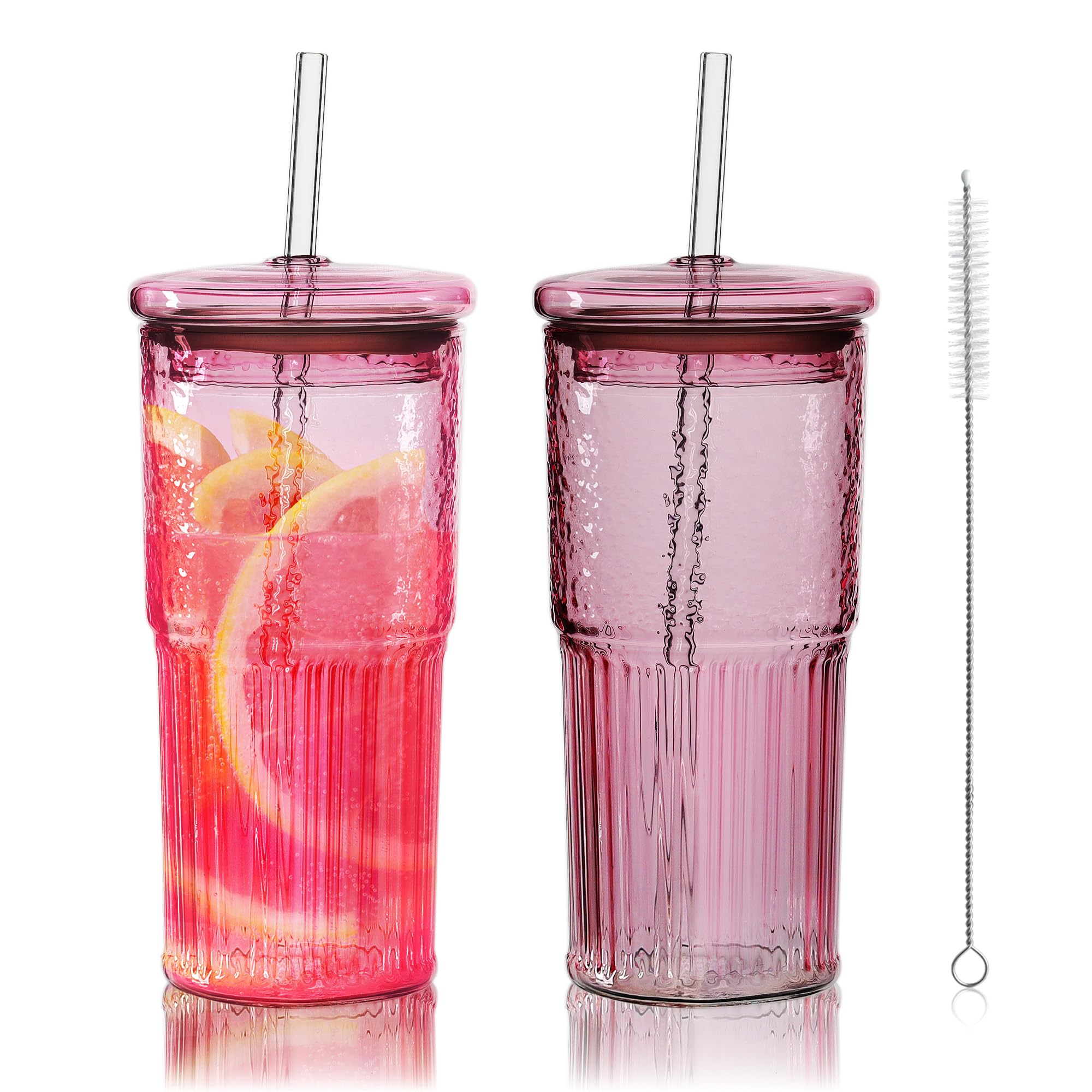 Gobelet jetable en plastique de 360 ml pour smoothies, boissons froides et fêtes