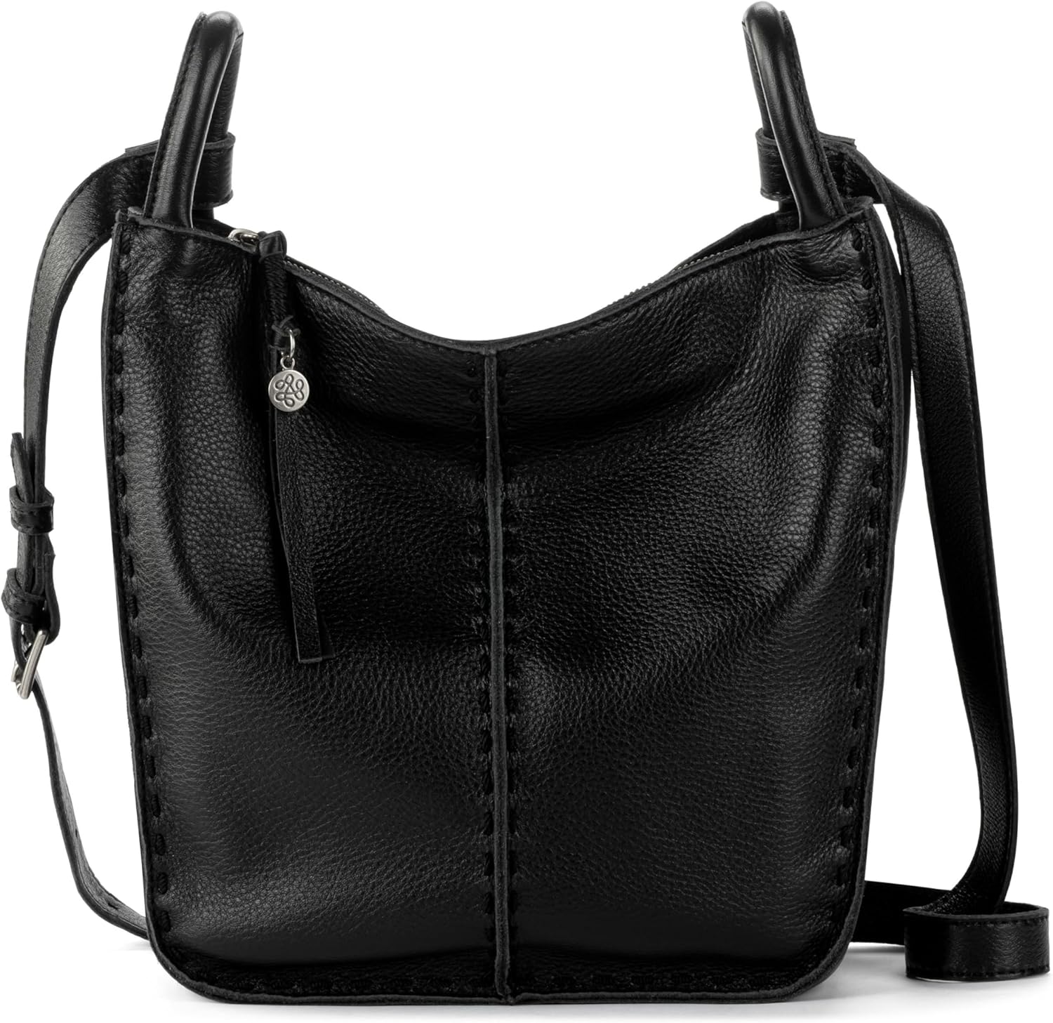 The Sak Los Feliz Crossbody Purse - Women's Leather Handbag For Everyday & Travel - Cross Body With Adjustable Shoulder Strap