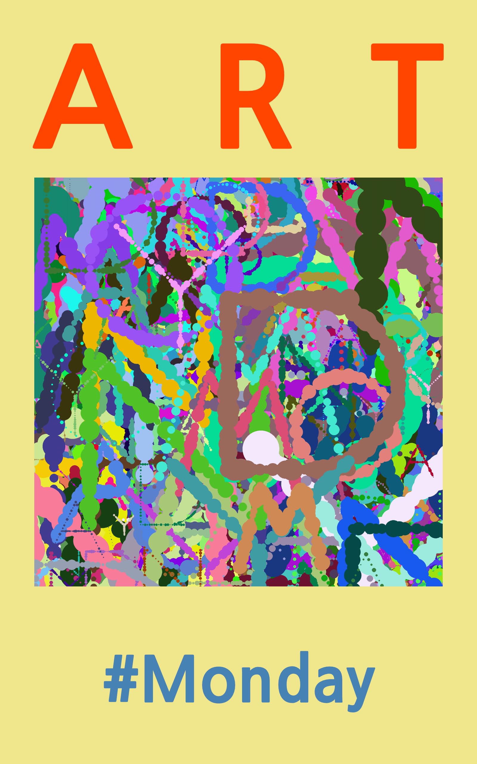 Livre ART Monday English Edition pour s'inspirer chaque début de semaine