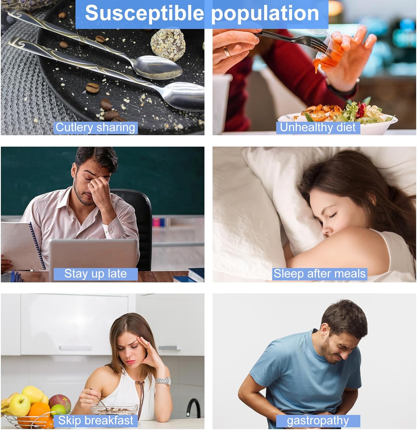 Helicobacter Pylori Stool Test Kits, H. Pylori，h. Pylori Stool (Antigen) 10-15 Minutes of Quick Home Testing, The Result is Highly Accurate, Easy to Read and use