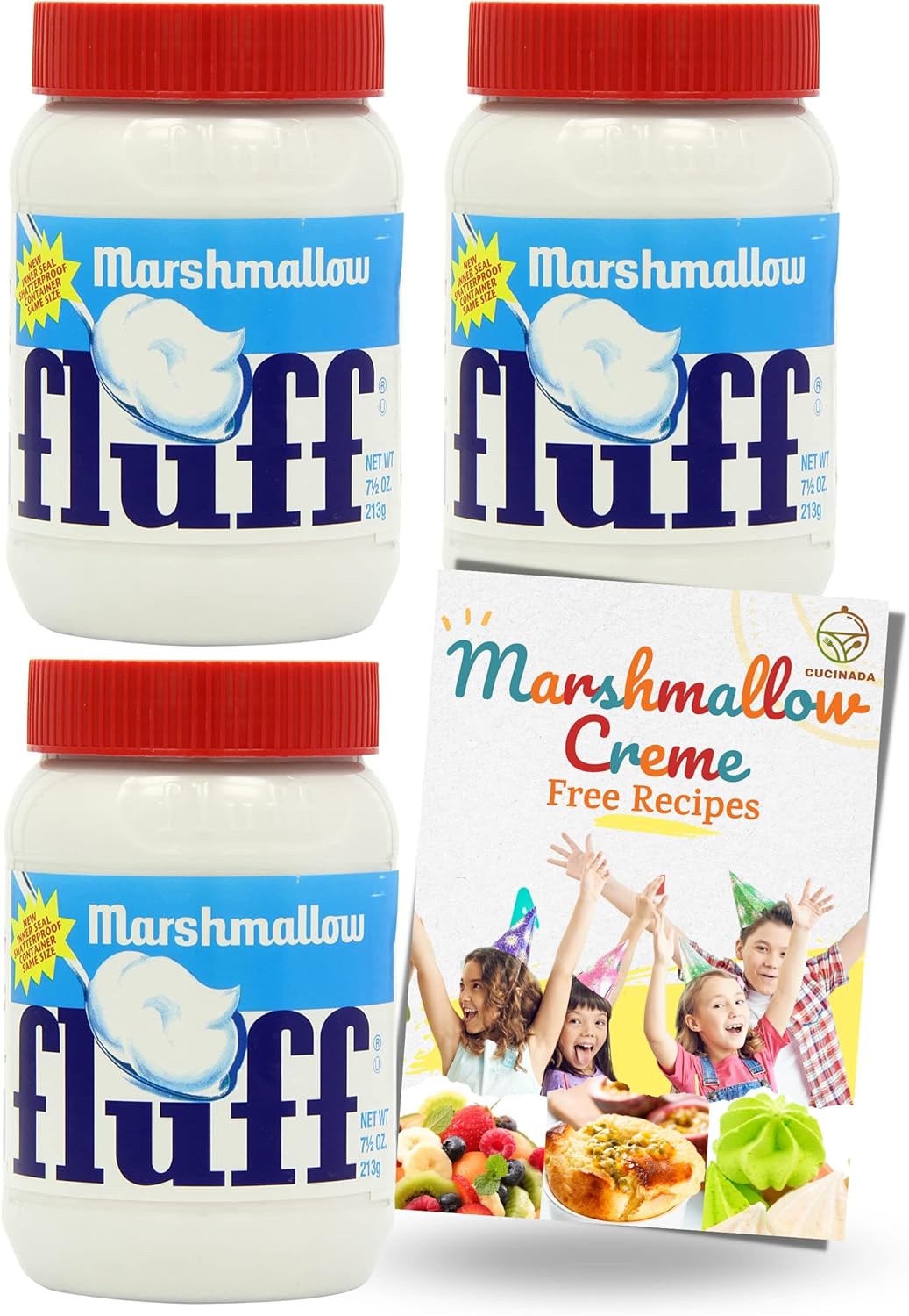 Marshmallow Fluff Original Vanilla (213 g x 3) with Card Recipe