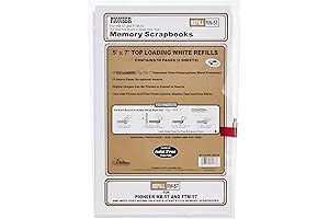 Pioneer Postbound 5x7 Page Protectors