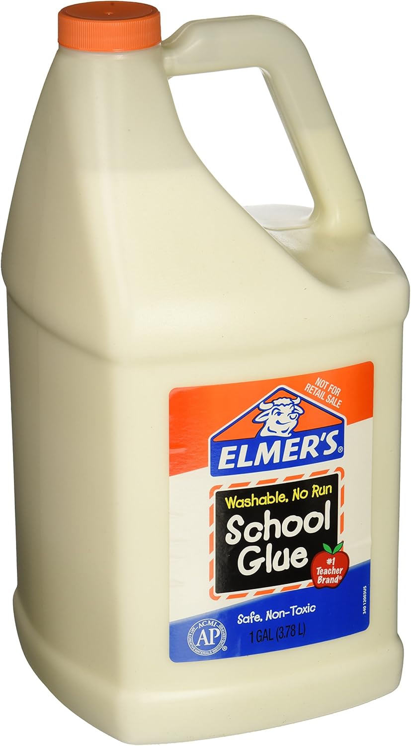 ELMERS BORDEN BORE340 ELMERS SCHOOL GLUE GALLONBOTTLE Amazon.co.uk