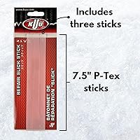 Vista 3 de KUU Slick Sticks - Bastones de reparación de base de esquí y snowboard transparentes P-Tex - Soldadura de base rápida y fácil para tablas