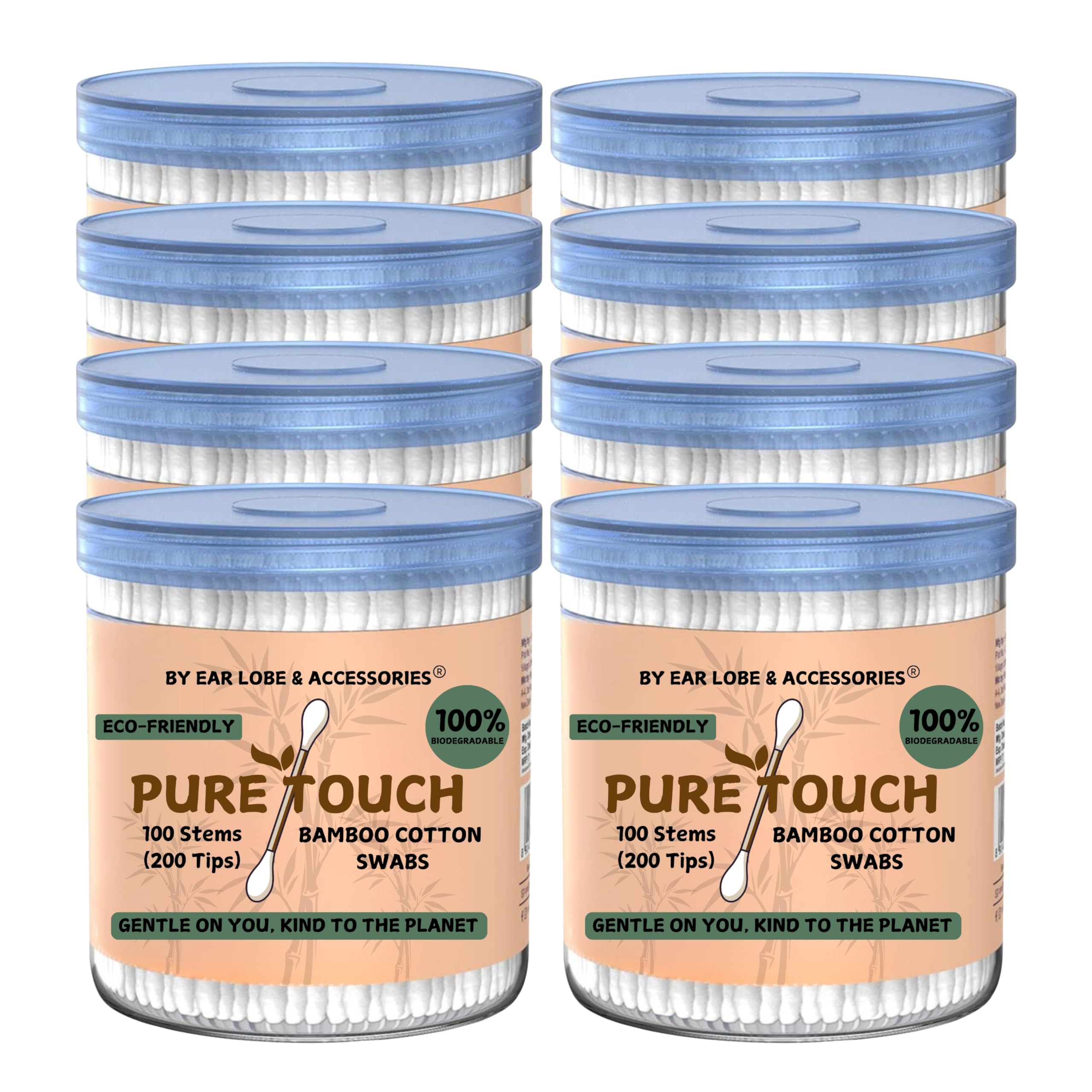 [Ear Lobe & Accessories] Cotton Swabs/Buds for Ear & Nose Cleansing, Makeup Removal - Pack of 800 stems/1600 swabs-image-17