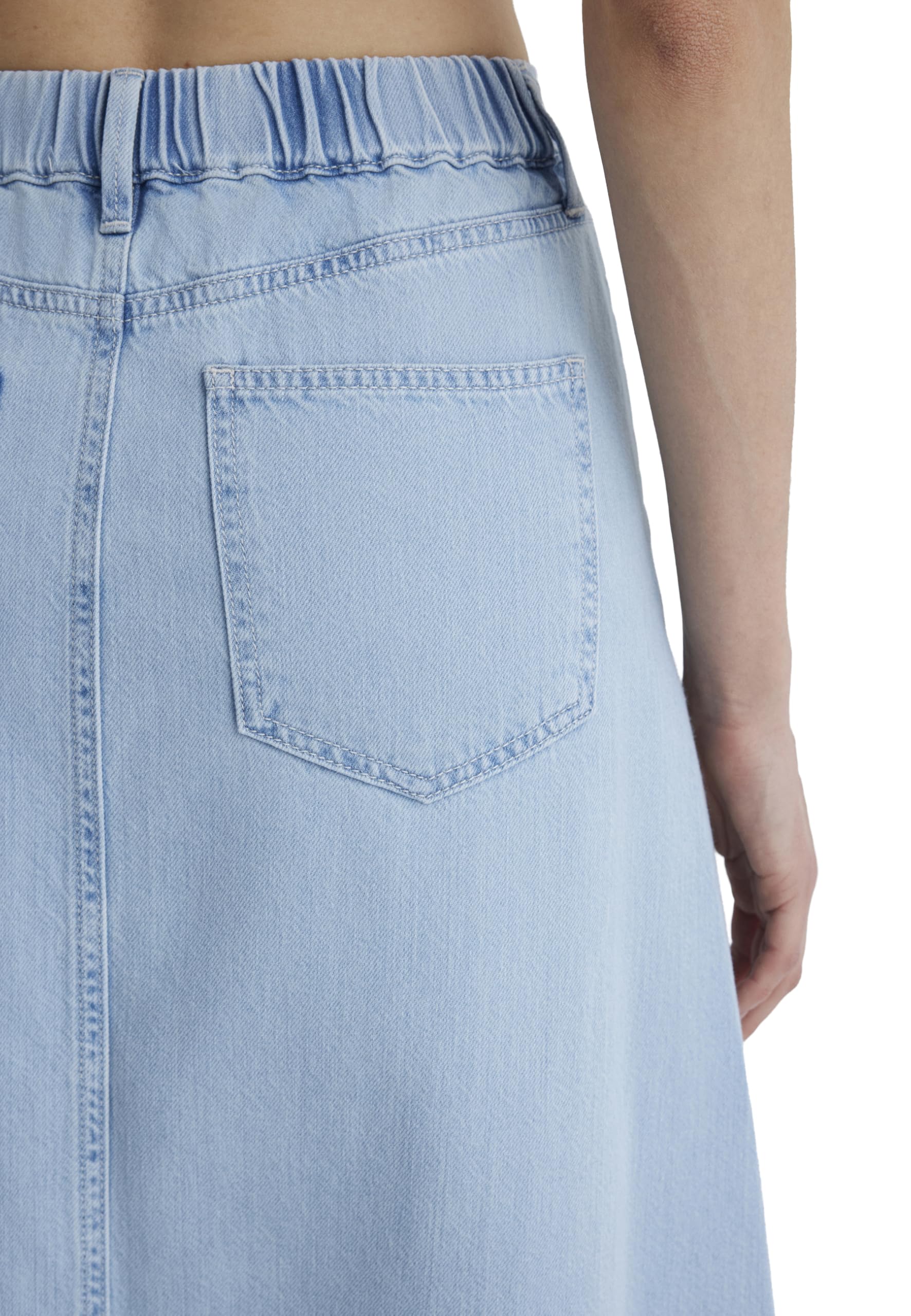 Mavi Mujeres Kaeli Falda Vaquera, lt Blue lt Denim, M